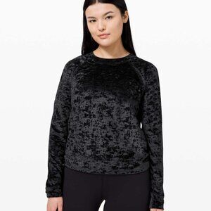 lululemon Crushed Velvet Warm Down Crew